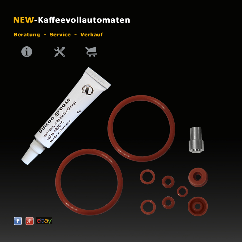 Ersatzteile Reparatur Set Premium für Jura Krups und AEG Kaffeevollautomaten