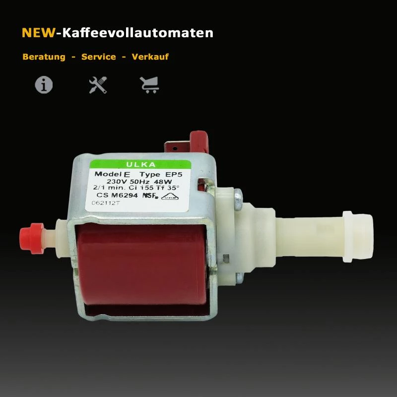 Water pump ULKA EP5 for Philips Coffee Machines
