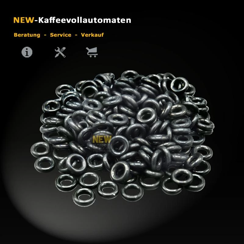 Gasket O-Ring black 3,85x2 black NBR for DeLonghi Coffee Machine