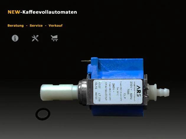 Wasserpumpe Invensys CP4 70W 50Hz 230V zu Siemens Kaffeevollautomat