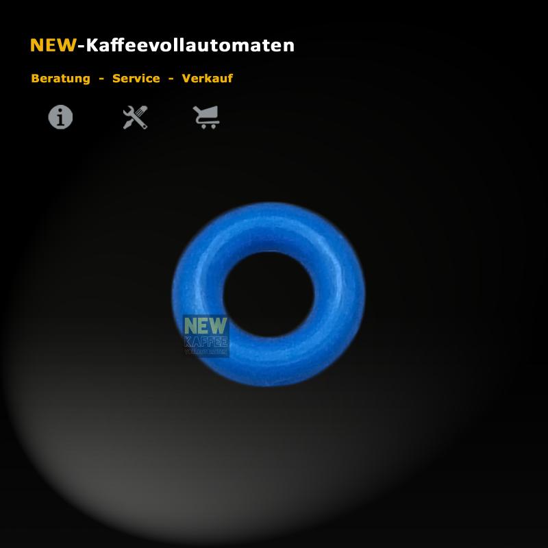 O-Ring Dichtung FKM blau 3,4x1,9 FDA zu Druckschlauch Jura 71423 Kaffeevollautomat