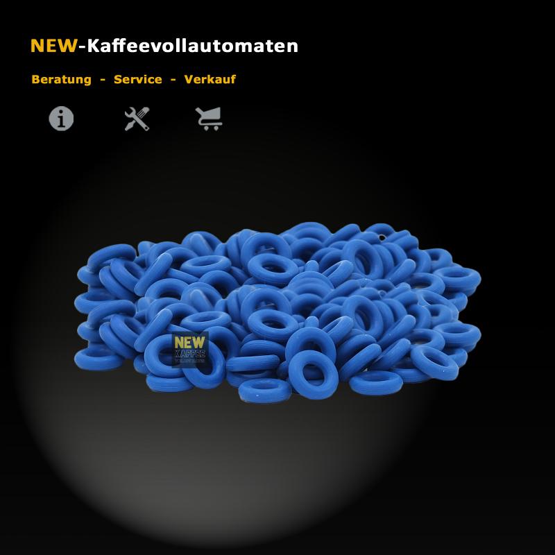 O-Ring Dichtung FKM blau 3,4x1,9 FDA zu Druckschlauch Jura 71423 Kaffeevollautomat
