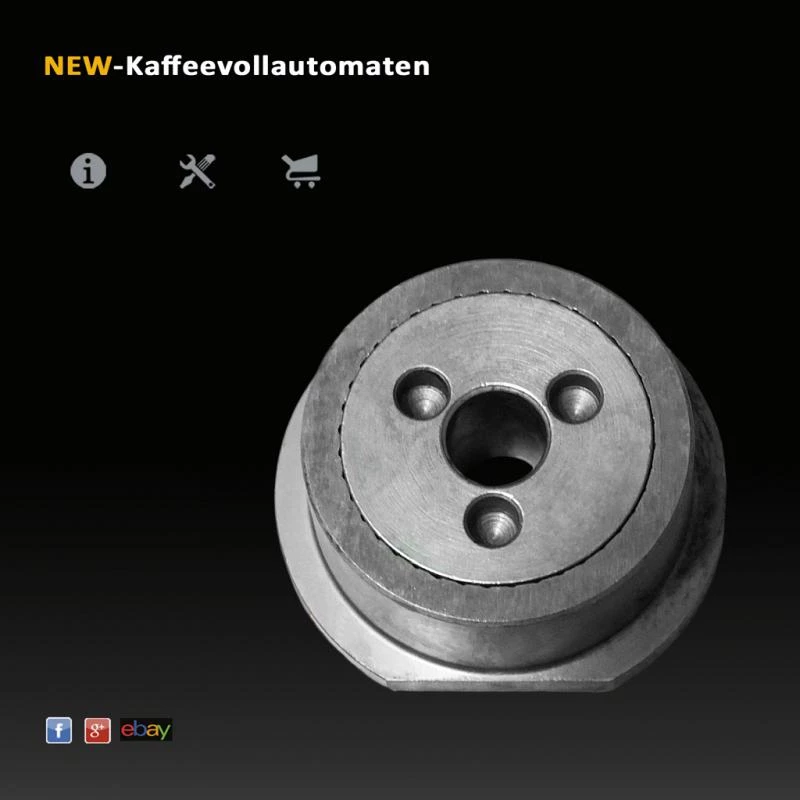 100x Set Mahlscheiben Mahlring Mahlkegel V5.2 zu Mahlwerk Kaffeevollautomat