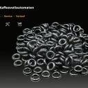 1000x Gasket O-Ring black 3,85x2mm black NBR for PTFE hoses in DeLonghi Coffee Machines