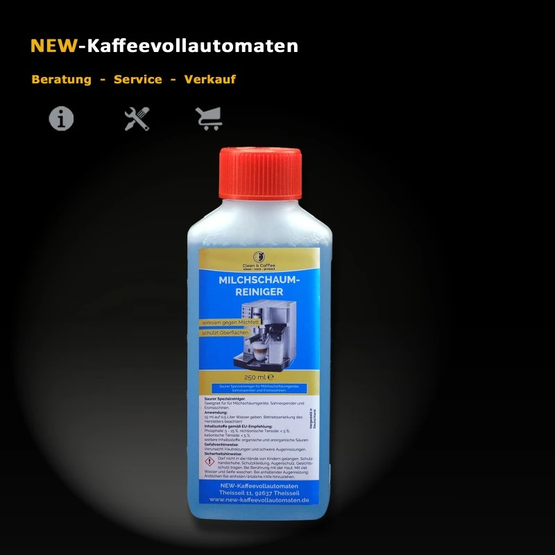 Clean o Coffee 250 ml Nettoyant pour systeme de lait