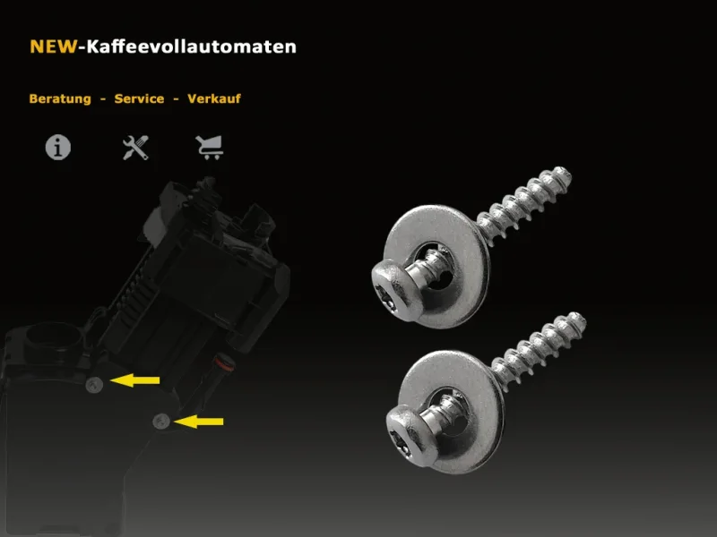2x Schraube 3,5x20 Torx zu Jura Brühgruppe