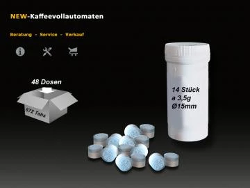 672 pastilles de nettoyage biphasees compatibles avec les machines a cafe automatiques Jura Miele Melitta et autres