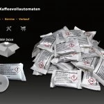 500x pastilles de detartrage 18g en flow pack pour cafetieres automatiques