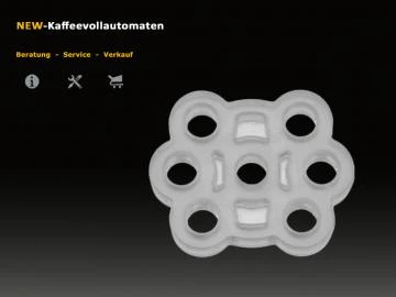 Joint pour valve ceramique dans les machines a cafe Jura