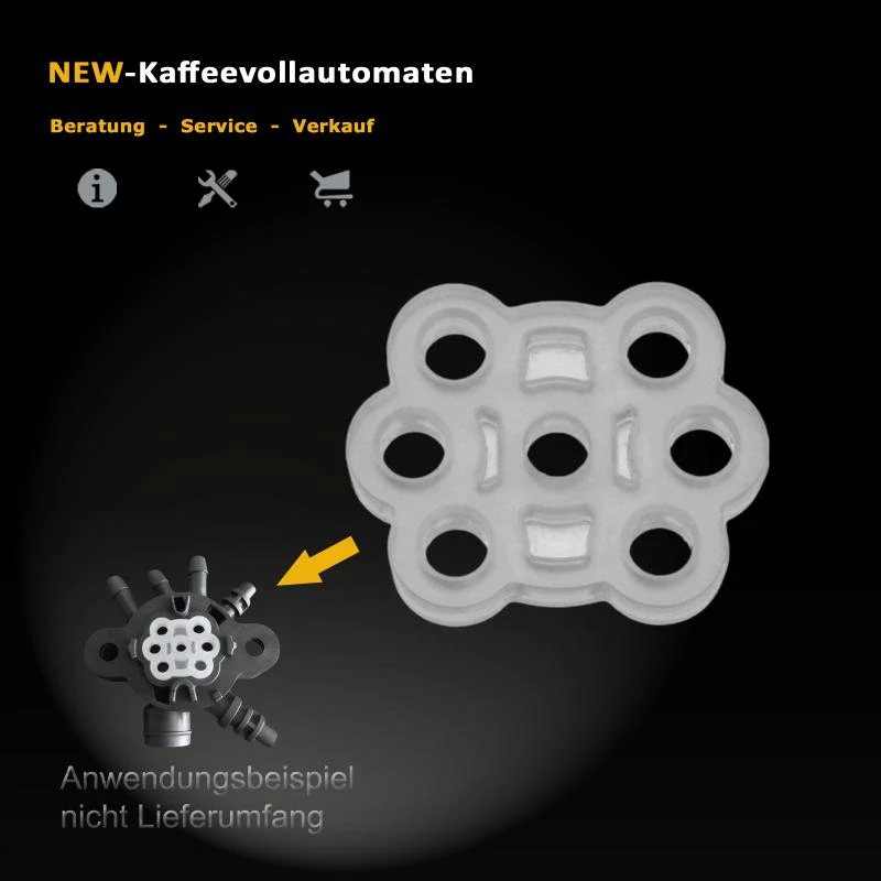 Formdichtung zu Verteiler am Keramikventil