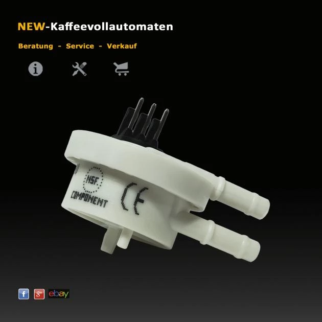 Flowmeter Durchflussmelder fuer DeLonghi Kaffeevollautomaten
