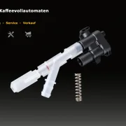Drainageventil mit Feder