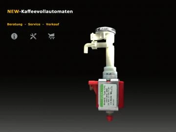 Repair Kit 7 water pump for DeLonghi coffee machine