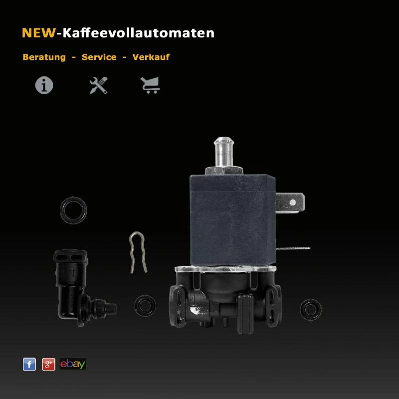 DeLonghi Coffee Machine Solenoid Valve Kit 5513225711