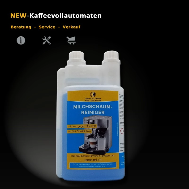 Clean o Coffee Milchsystemreiniger 1Liter mit Dosierkammer