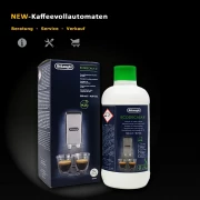 Delonghi 5513291781 Détartrant Original EcoDecalk 500 ml pour machines à café et expresso automatiques