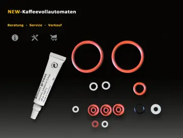 Kit joints 14 pieces pour groupe d infusion Jura ENA-8 PEP
