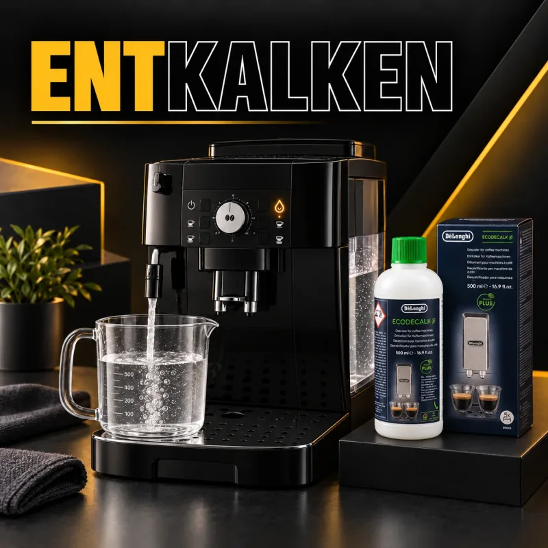 Delonghi Kaffeevollautomat Entkalkungsvorgang