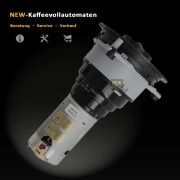 Mahlwerk Mahleinheit zu AEG CaFamosa Kaffeevollautomat