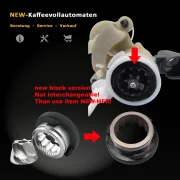 Mahlkegel und Mahlring mit Halterung zu diversen Delonghi Mahlwerken im Kaffeevollautomat