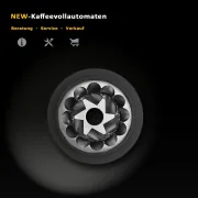 Mahlkegel und Mahlring mit Halterung zu diversen Delonghi Mahlwerken im Kaffeevollautomat