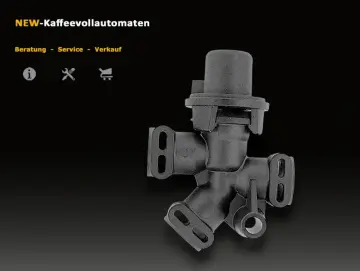 Nivona Auslaufventil Y-Form schwarz 4 Bar