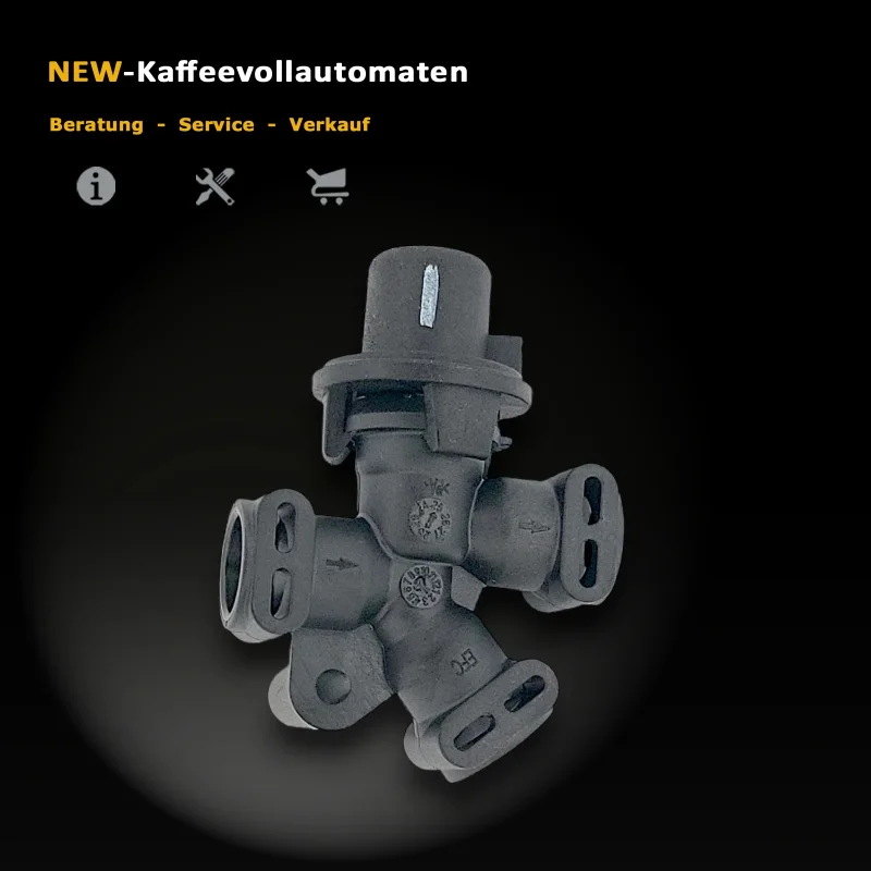 Nivona Auslaufventil Y-Form schwarz 4 bar