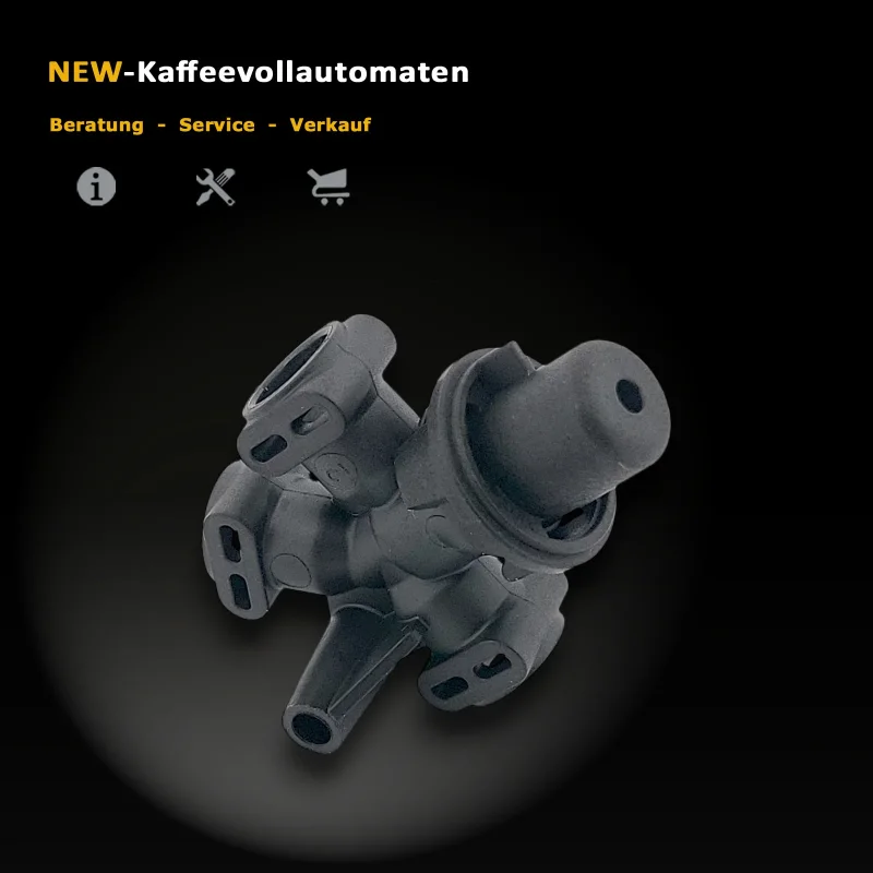 Nivona Auslaufventil Y-Form schwarz 4 bar