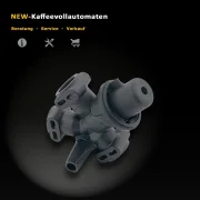 Nivona Auslaufventil Y-Form schwarz 4 bar