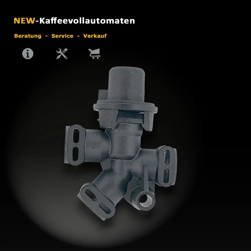 Nivona Auslaufventil Y-Form schwarz 4 bar