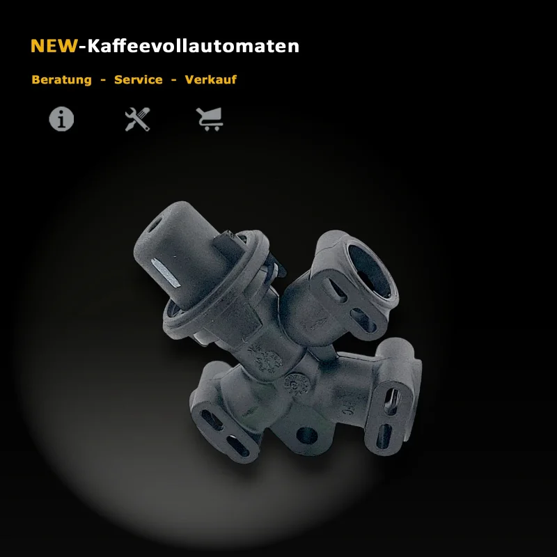 Nivona Auslaufventil Y-Form schwarz 4 bar