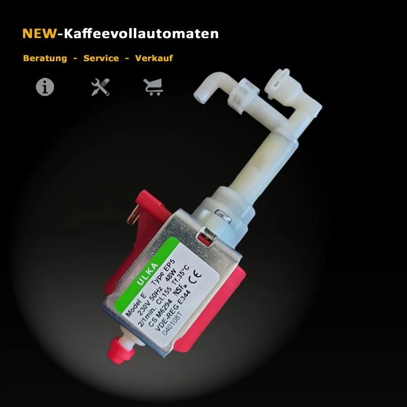 Reparatur Set 10 Pumpe und Ventil zu DeLonghi Kaffeevollautomat