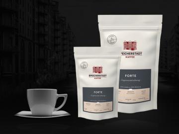 Forte Espressomischung 60% Arabica 40% Robusta ganze Bohnen