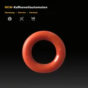 O-ring zu Auslaufstutzen Saeco