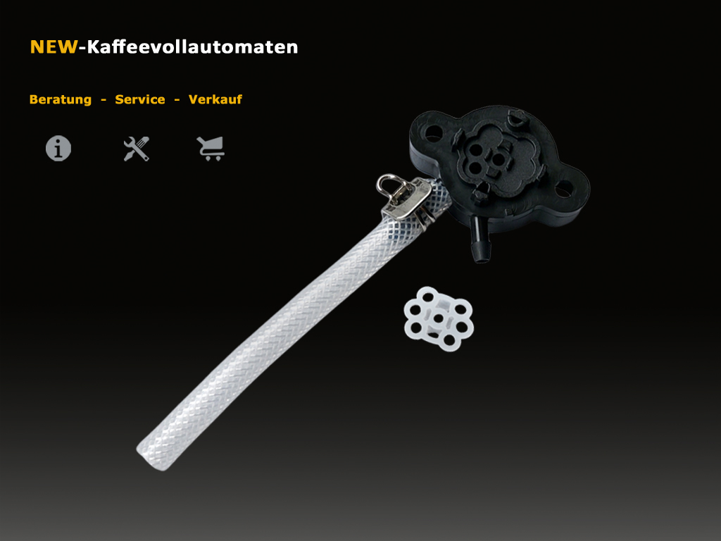 Ceramic valve head fabric hose and gasket for Jura J5 J7 J9 XJ Series