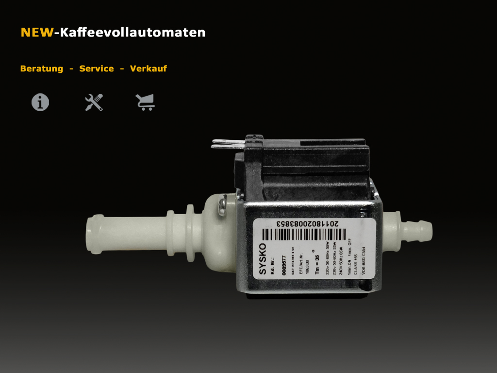 Pompe à eau Sysko SAP HP4 pour machine à café Jura